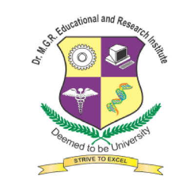Dr. M.G.R. EDUCATIONAL AND RESEARCH INSTITUTE