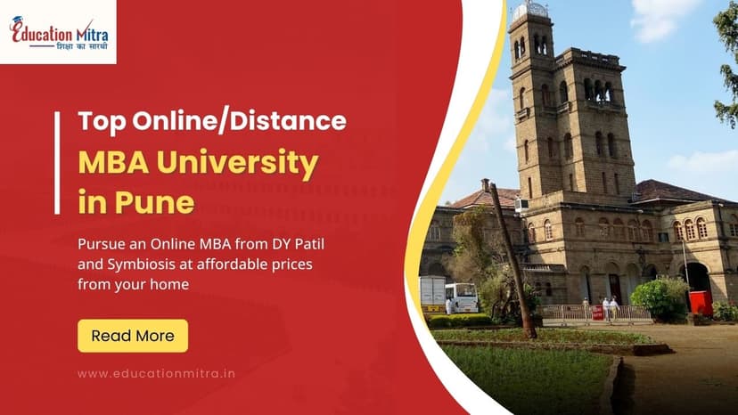 Top Online/Distance MBA Colleges and Universities in Pune