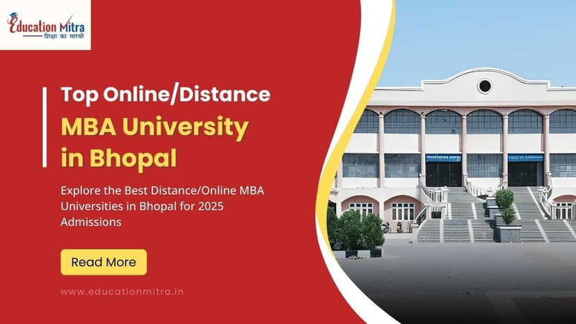 Top Online/Distance MBA Colleges and Universities in Bhopal