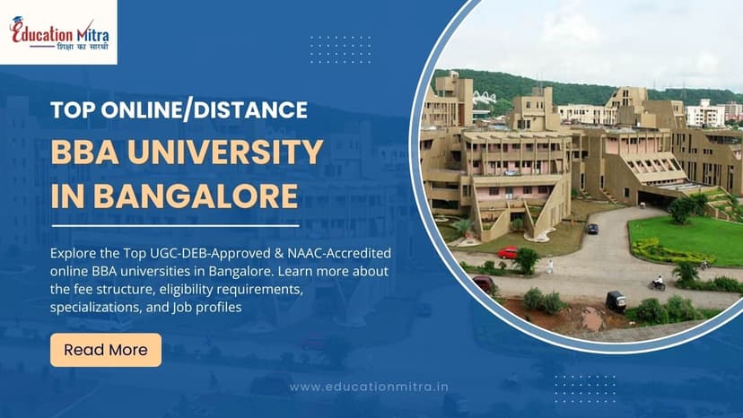 Top Online/Distance BBA Colleges and Universities in Bangalore