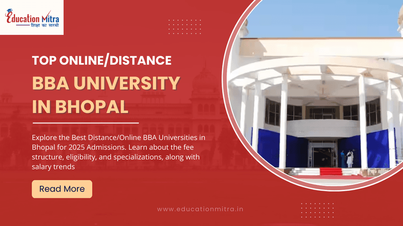 Top Online/Distance BBA Colleges and Universities in Bhopal