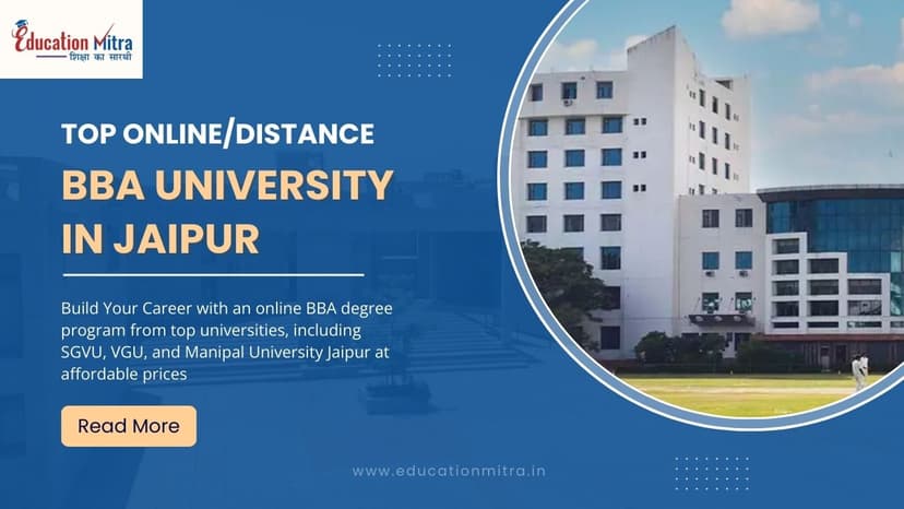 Top Online/Distance BBA Colleges and Universities in Jaipur