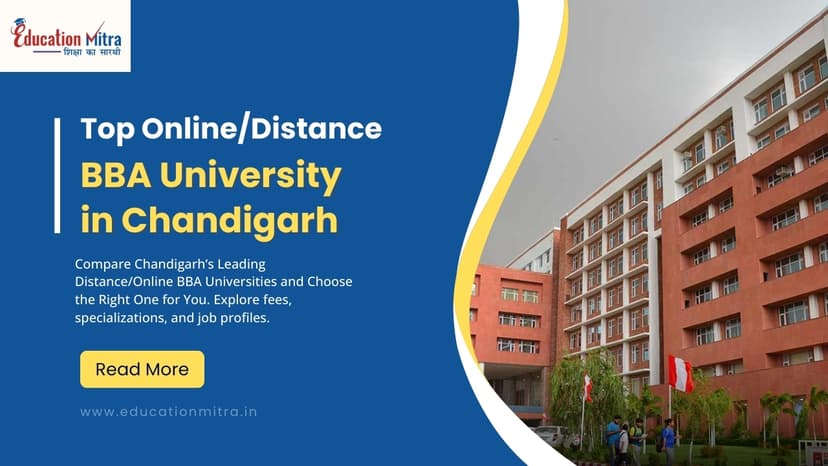 Top Online/Distance BBA Colleges and Universities in Chandigarh