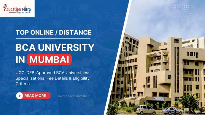 Top Online/Distance BCA Colleges and Universities in Mumbai
