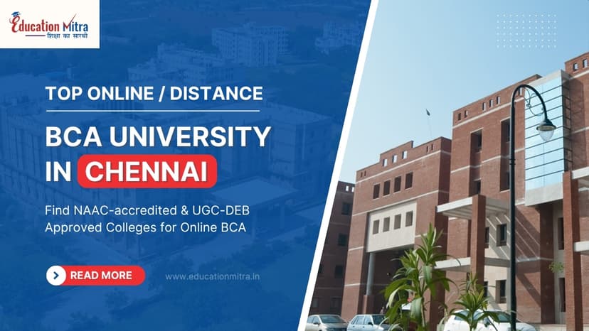 Top Online/Distance BCA Colleges and Universities in Chennai