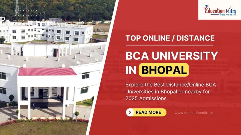 Top Online/Distance BCA Colleges and Universities in Bhopal
