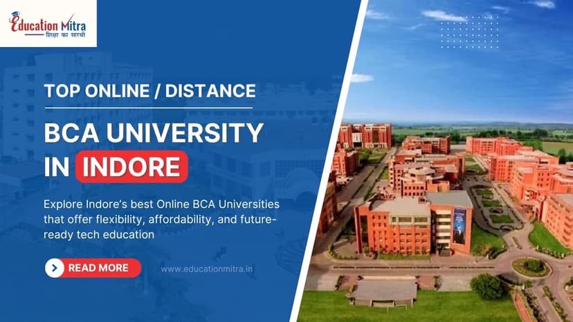 Top Online/Distance BCA Colleges and Universities in Indore