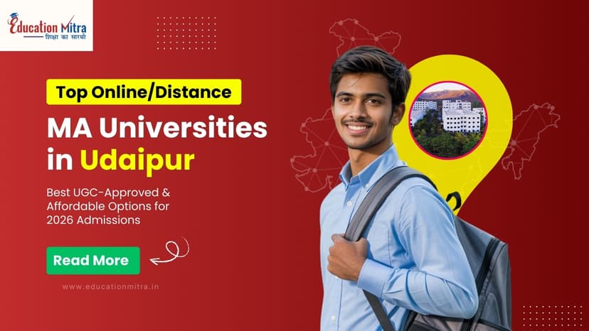 Top Online/Distance MA Colleges and Universities in Udaipur