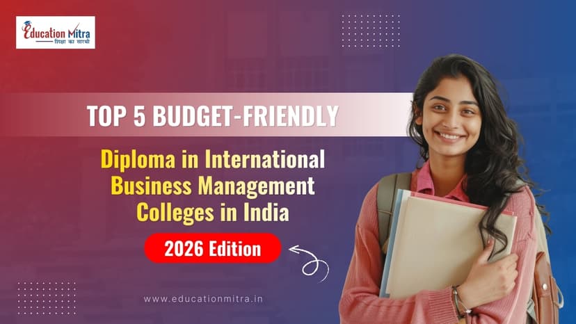Top 5 Budget Friendly Diploma in International Business Management Colleges in India: 2026