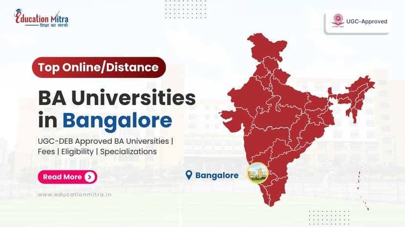Top Online/Distance BA Colleges and Universities in Bangalore