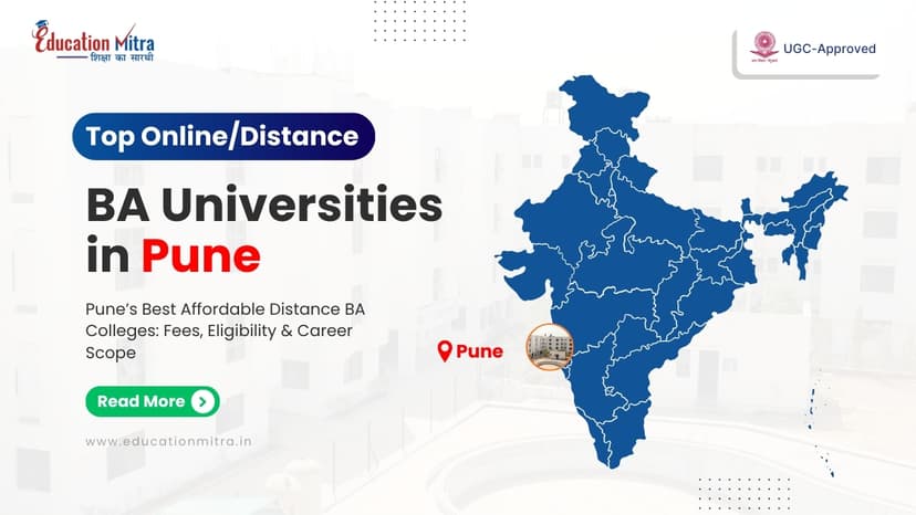 Top Online/Distance BA Colleges and Universities in Pune