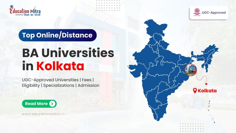 Top Online/Distance BA Colleges and Universities in Kolkata