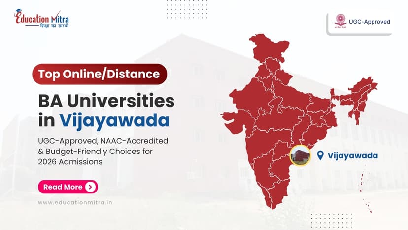 Top Online/Distance BA Colleges and Universities in Vijayawada