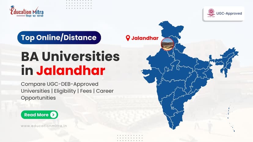 Top Online/Distance BA Colleges and Universities in Jalandhar