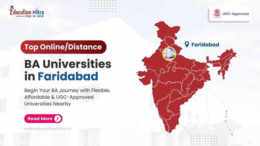 Top Online/Distance BA Colleges and Universities in Faridabad