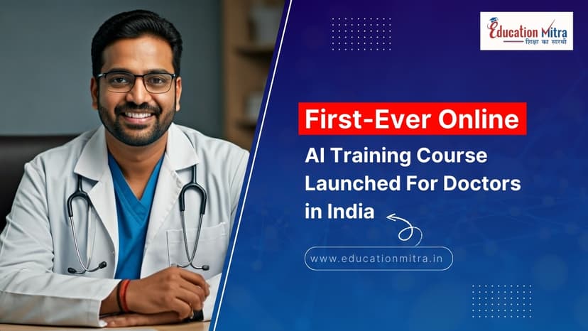 To Boost Healthcare Industry, Centre Introduced First AI Training Course For Doctors!