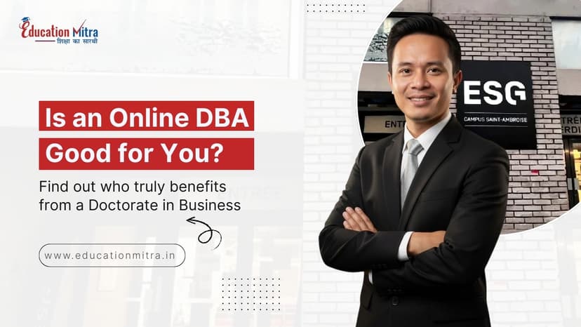 Who Should Choose an Online DBA Program?