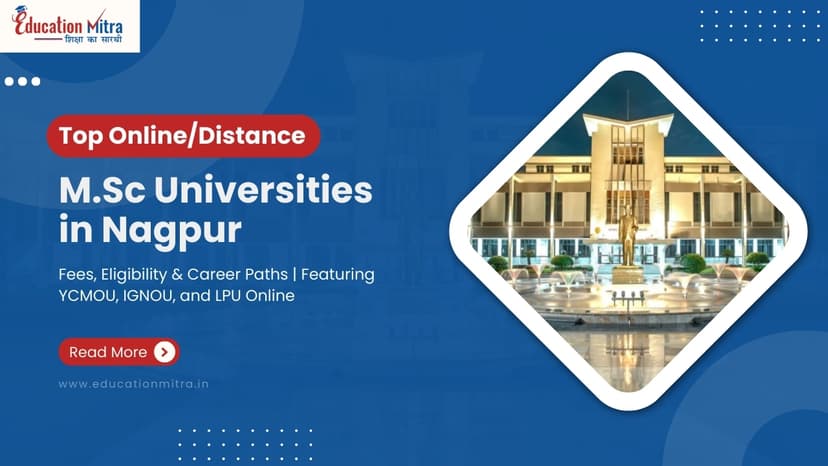 Online M.Sc Colleges/Universities in Nagpur