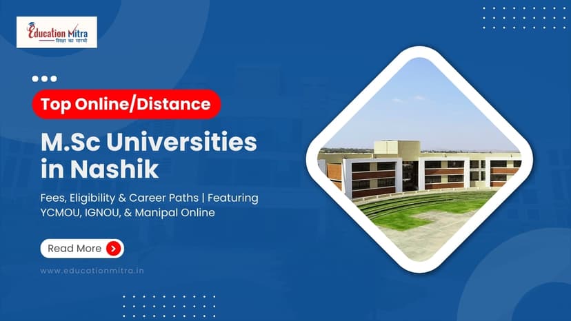 Online M.Sc Colleges/Universities in Nashik
