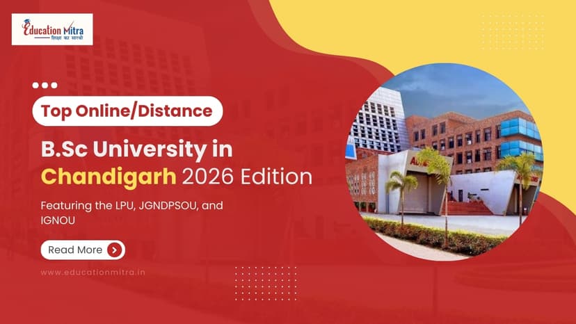 Top Online/Distance BSC Colleges and Universities in Chandigarh
