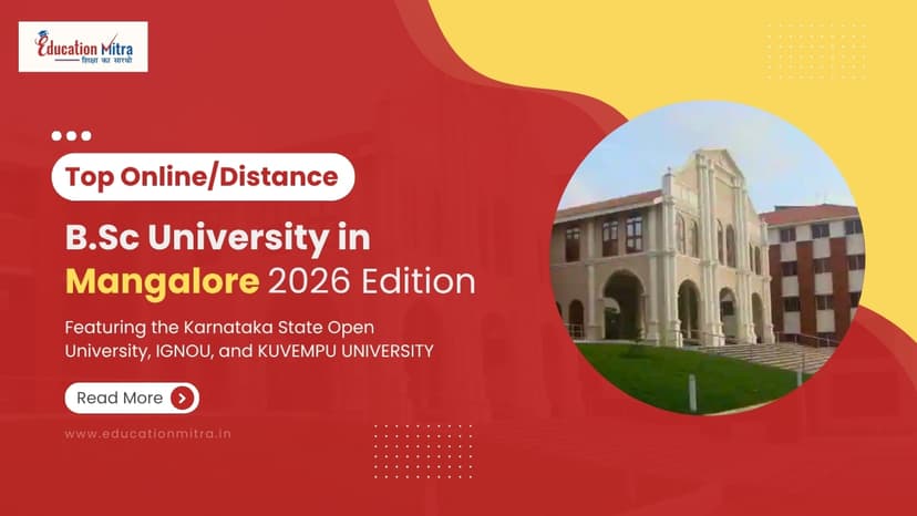 Top Online/Distance BSC Colleges and Universities in Mangalore
