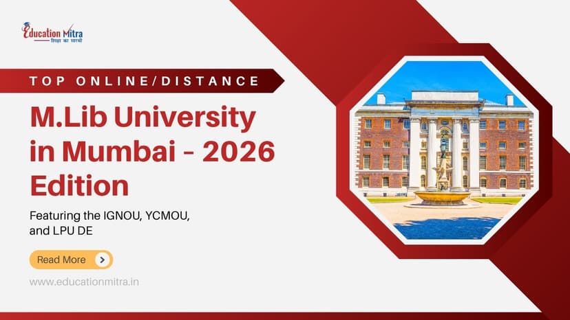 Top Online/Distance M.Lib Colleges and Universities in Mumbai