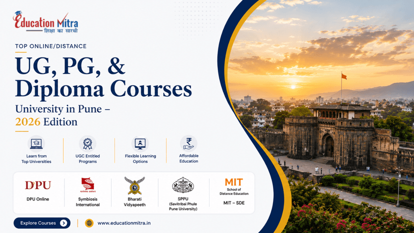 Top ODL & Online University in Pune for UG, PG & Diploma Courses