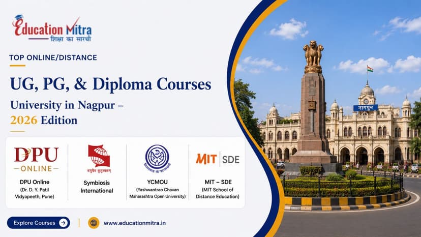 Top ODL & Online University in Nagpur for UG, PG & Diploma Courses