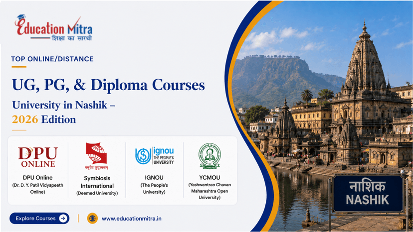 Top ODL & Online University in Nashik for UG, PG & Diploma Courses