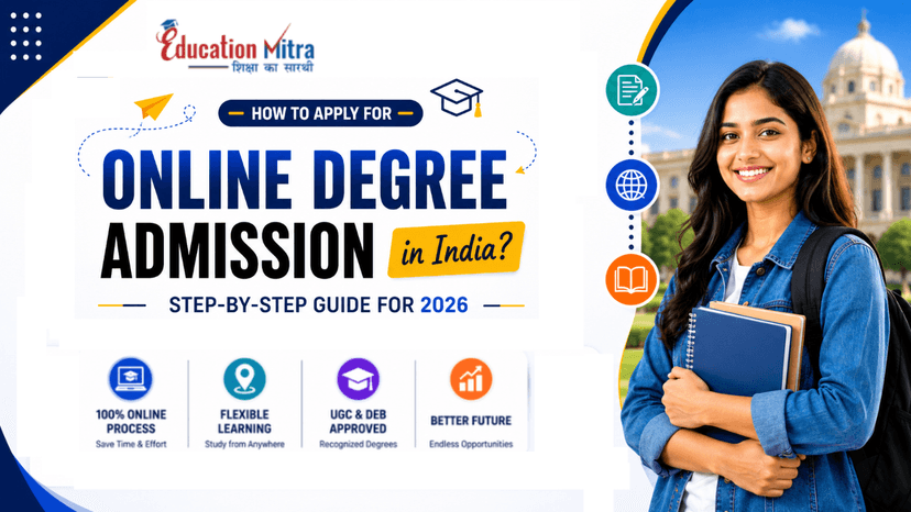 How to Apply for Online Degree Admission in India: Step-by-Step Guide (2026)