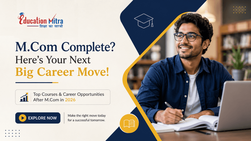 What to Do After M.Com? Best Courses & Career Options in 2026