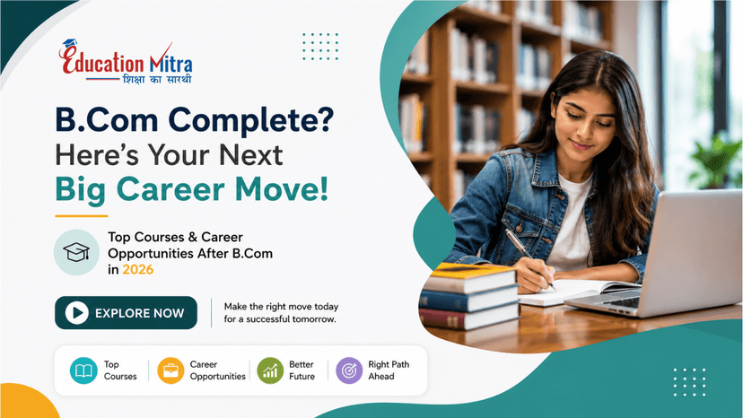 What to Do After B.Com? Best Courses & Career Options in 2026
