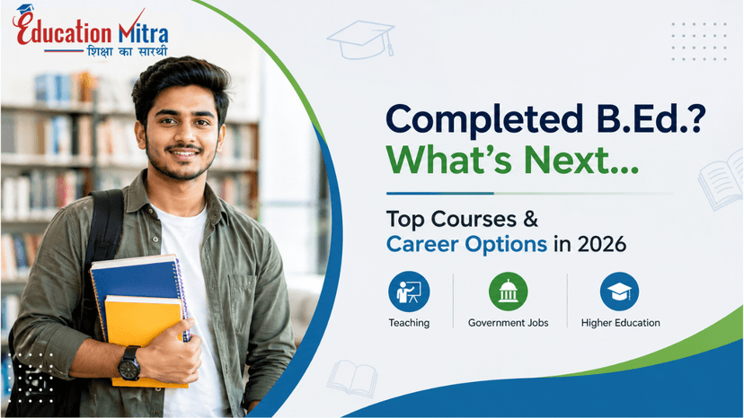 What to Do After B.Ed? Best Courses & Career Options in 2026